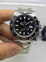 Swiss Fake Rolex  GMT Master II Watch Black Dial Black Ceramics_th.jpg